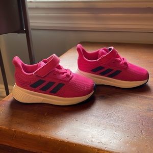 Adidas Hot pink toddler sneakers